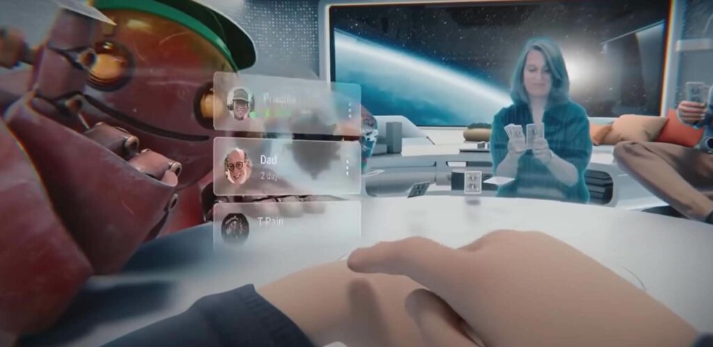 Metaverse et sa montre connectée invisible