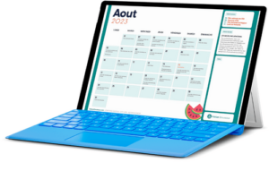 Calendrier social media 2023 tourisme