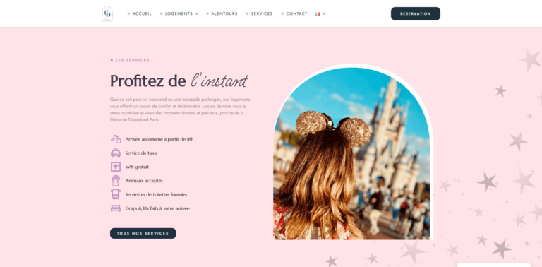 CasaDream.fr - Création de Fabian Broussoux - Site internet pour hébergeurs