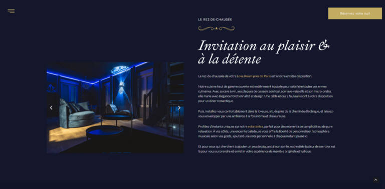 CasaLove.fr - Création de Fabian Broussoux - Site internet pour hébergeurs