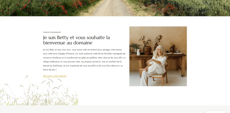 Création de site Internet pour hébergeurs - Domaine La Citadelle