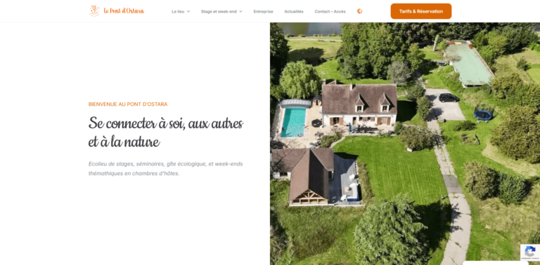 PontDostara.fr - Création de site internet pour hébergeurs - Fabian Broussoux