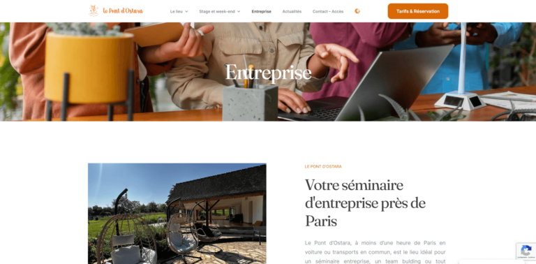 PontDostara.fr - Création de site internet pour hébergeurs - Fabian Broussoux