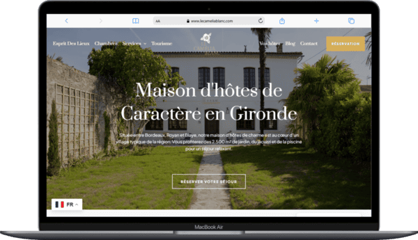 Services & Tarifs 1 Tarifs sites web maquette ordinateur