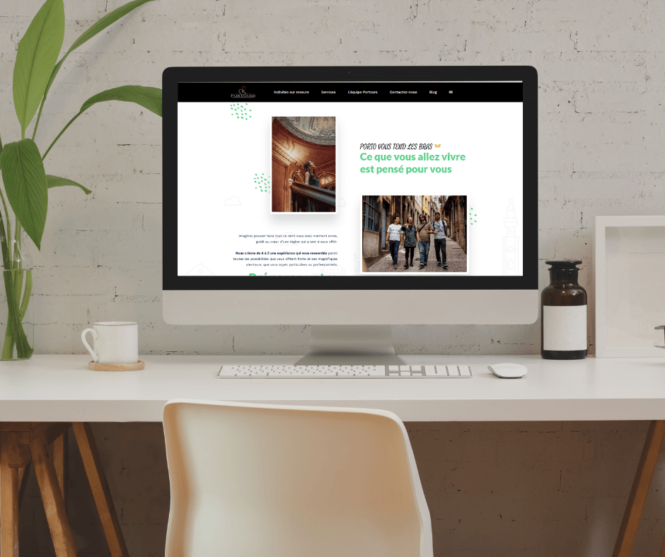 portours exemple mockup