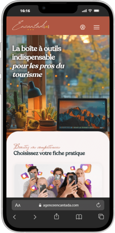 SERVICES - Signature 10 smarpthone agence encantada
